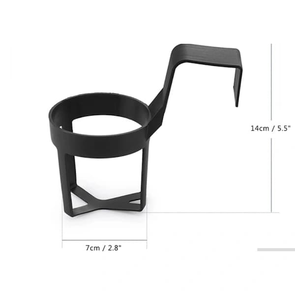 5 STK Justerbar Sammenleggbar Bilkoppholder