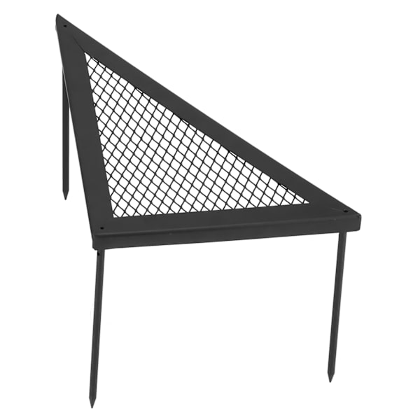 Udendørs Camping Smedejern Trekant Net Bord Camping Grill Smedejern Trekant Stativ