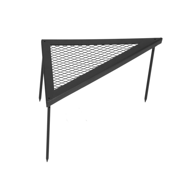 Udendørs Camping Smedejern Trekant Net Bord Camping Grill Smedejern Trekant Stativ