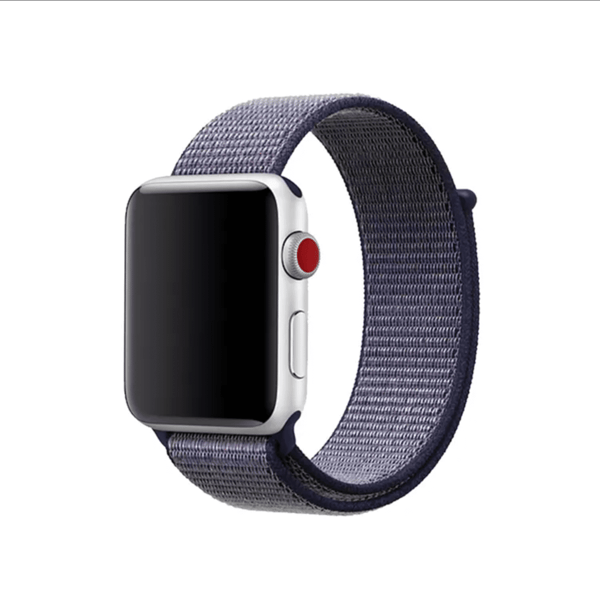 Nylon Sportsrem – Til Apple Watch 42–49mm – Sort sort