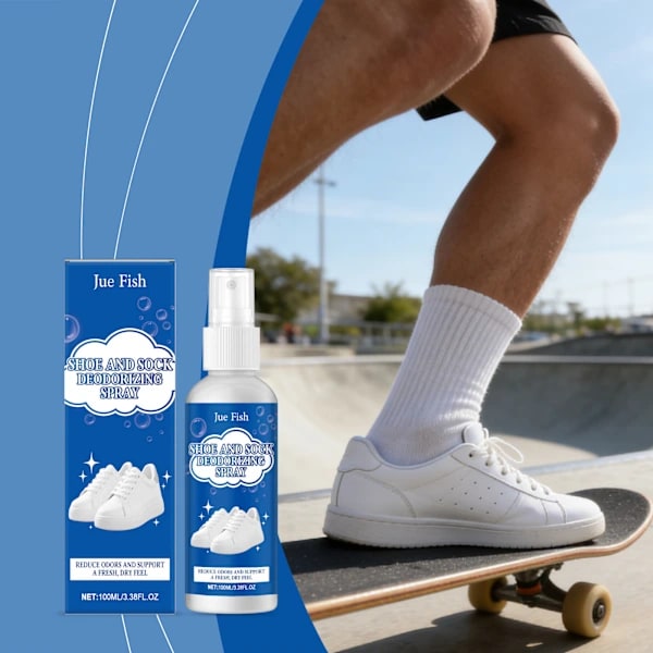 100 ml skodeodorantspray, lugtreducerende opfrisker