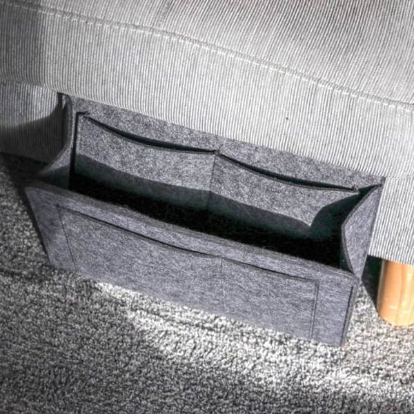 Sängväska, Soffa Organizer, Grå