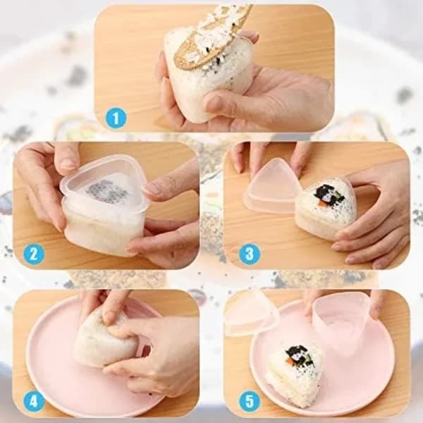 3 japanske sushiformer Nigiri Sushi Making Set, forme