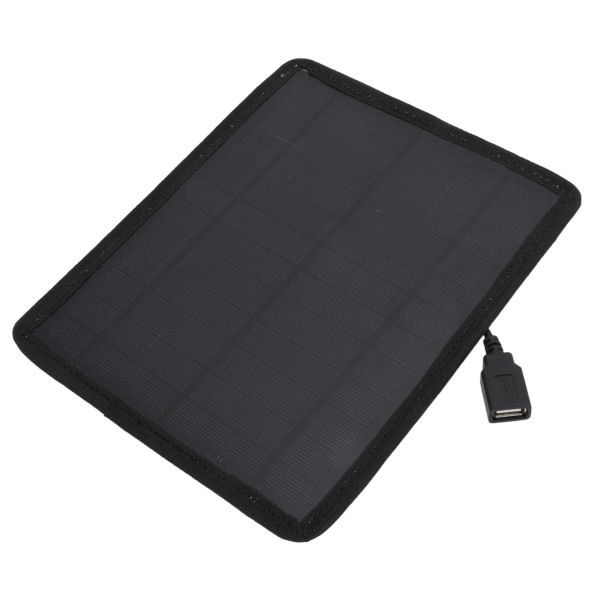 Solpanel 5,3W 6V USB-udgang lav dæmpning camouflage monokrystallinsk solbatterioplader til udendørs rejser