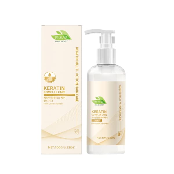 Keratin Complex Balsam Slätar ut Kluvna Toppar, Friss och Ger Näring för Glänsande Hår