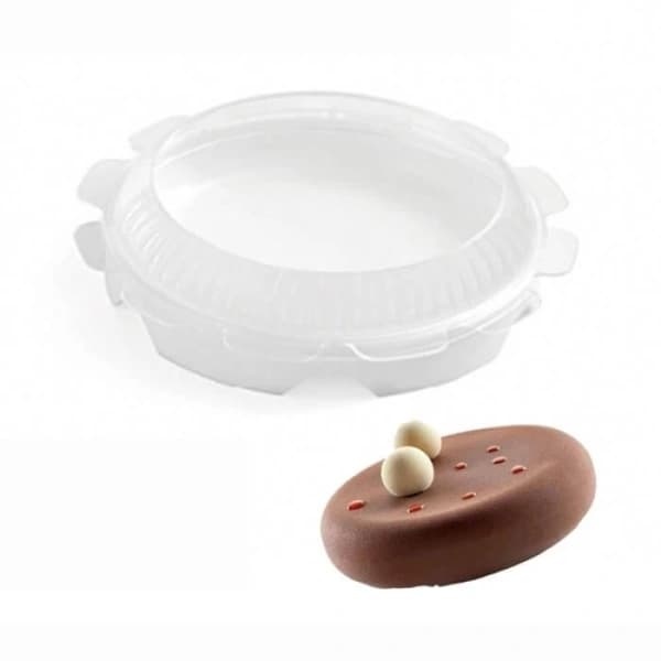 Rund form til mousse, is, chiffonkager, bageform, dekoration*TR3013