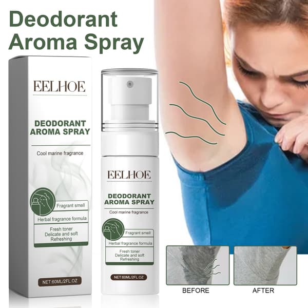 Deodorant kropsspray til armhuler, antiperspirant, lugtfjernelse, forfriskende, langvarig duft.
