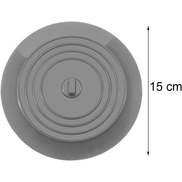 2 st avloppsproppar Köksavloppspropp Universal Silikon Badkarsproppar Silikon Badkar Diskhopropp Badkarspropp Diskhopropp