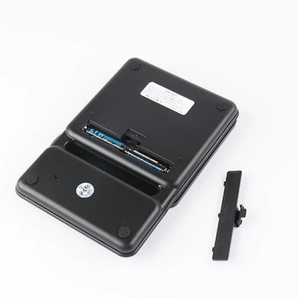 Digitalvægt / Køkkenvægt - 0,1g-5kg Sort Sort Sort