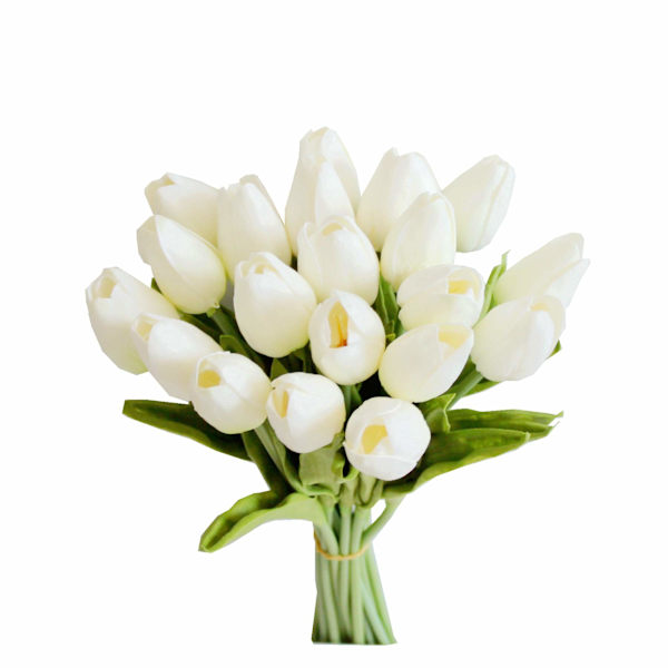 Kunstige tulipaner - silkeblomster