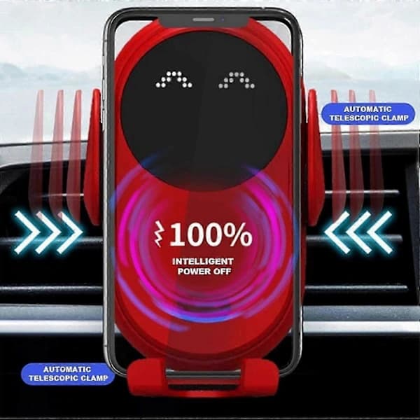 10w Trådløs Billaderfeste Telefonholder Rask Lading Smart Sensor