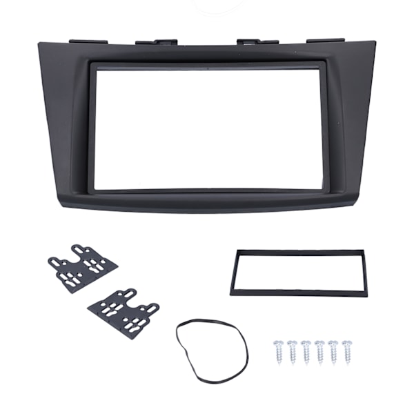 2Din Centerkontroll DVD Fascia Stereo Radio Navigation Panel Ram Trim Passar för Suzuki Swift 2012