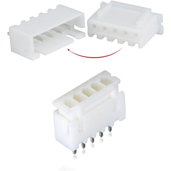 Professionell DIY Elektroniksats med förtennade kopparstift för god ledningsförmåga, kompatibel med Arduino och kopplingsdäckanslutningar, 2,54 mm stigning