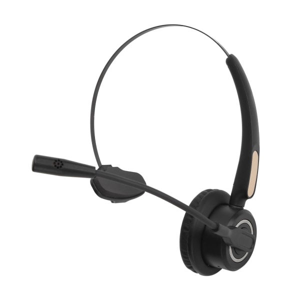Bluetooth-headset med mikrofon på øret Trådløs støjreducerende hovedtelefon til pc bærbar computer Skype