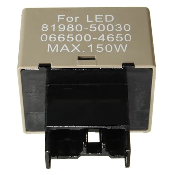 8-bens LED-blinkrelæ Blinkerfix blinklys 81980 til Toyota Lexus