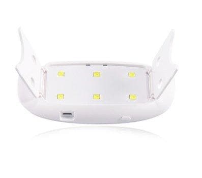 12w mini UV/LED-lamppu, Kynsilamppu - Geelilakka / hybridigeeli Pinkki