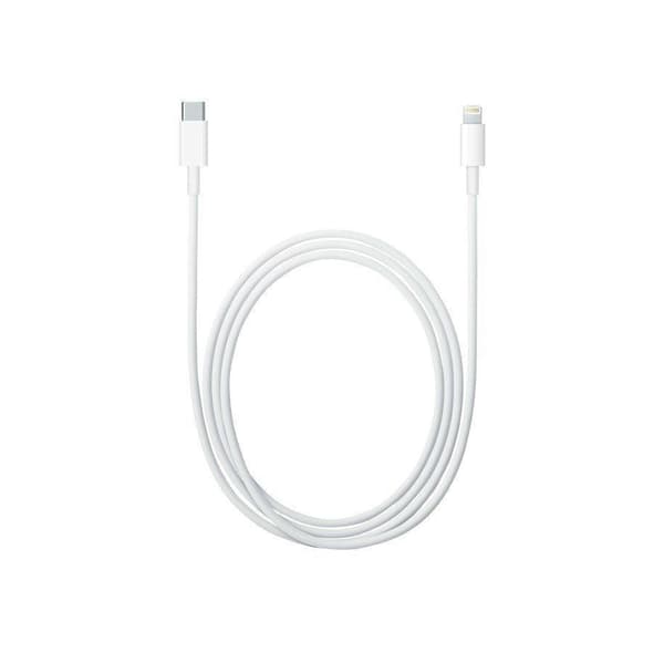 USB-C til Lightning-kabel (2 m) Hvit