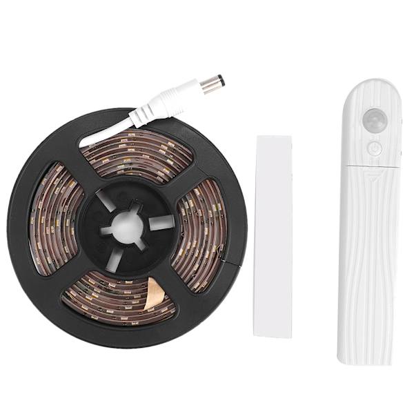 LED-skåp korridor trappor ljus mänsklig sensor rörelsesensor batterilåda lampa (ren vit)