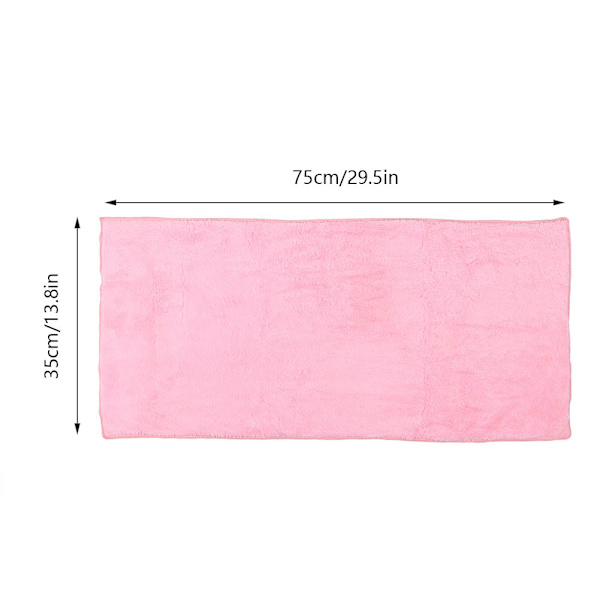 Myke og absorberende ansiktshåndklær for husholdning, baby, baderom, bad, vaskeklut (rosa, gul, hvit, 3 stk)