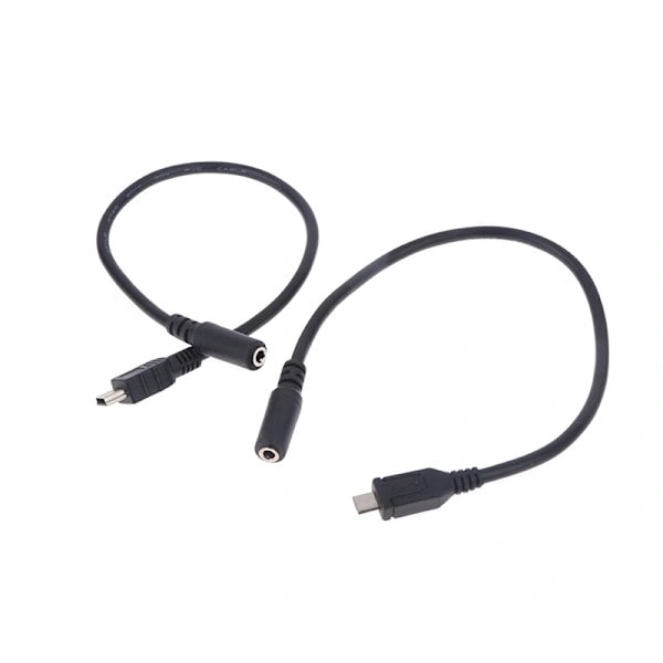 Micro USB til 3,5 mm hovedtelefonstikadapter Hovedtelefonkabel 1 (Micro USB)