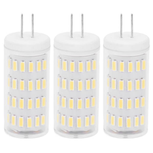 3PCS G4 LED-lampa 5W T3 JC-typ Dubbelstift Bas AC DC12-24V Dimbar Utomhus Landskapslampa Varm Ljus