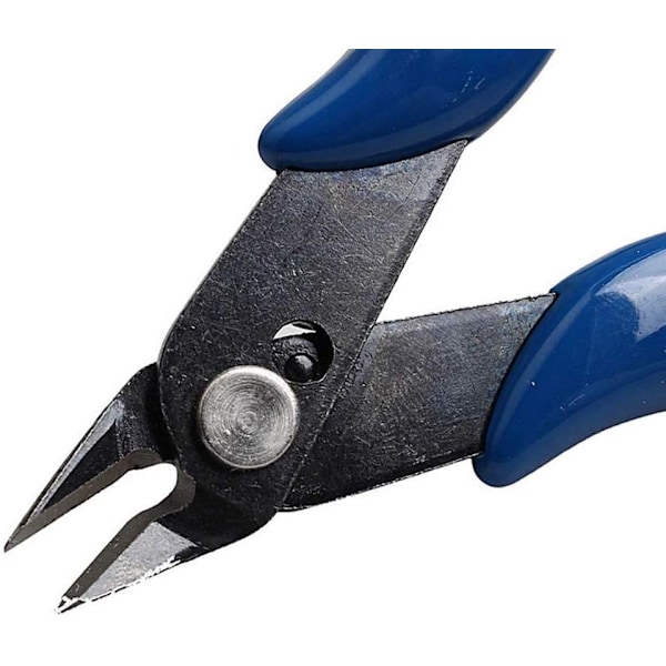 Diagonala avbitartänger i kolstål, kompakt design med halkfritt grepp för smyckestillverkning, ergonomisk design säkerställer bekväm användning och
