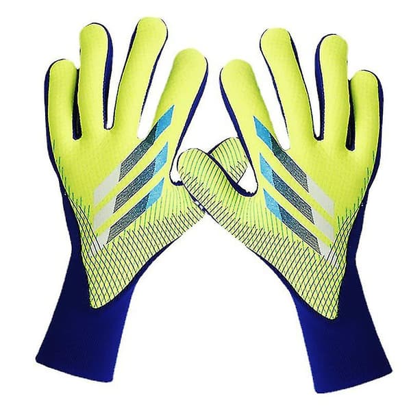 Keeperhansker, Premium fotballkeeperhansker, fingerbeskyttelse for ungdom (1 par, hvit)—max