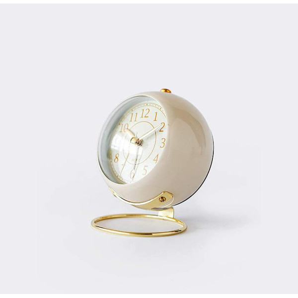 Dial Globe Design Metallväckarklocka