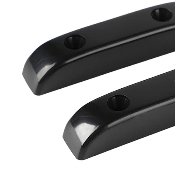 2 st bas tumgrepp plast halkfria lätta jazzbasgitarr tumfingergrepp GM01 svart