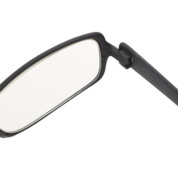 Lukulasit Sinisen Valon Suodattavat Kevyet Presbyopia-Lasit Silmälasit Miehille ja Naisille (+150 Musta Kehys)