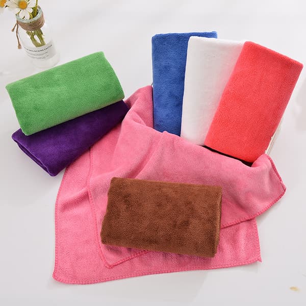 Frostat tjock absorberande handduk, superabsorberande - 100% bomull - Grå 35*75cm