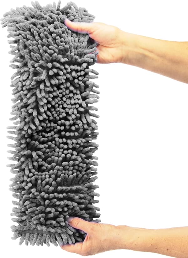 4 ersättningsmoppöverdrag, moppöverdrag i chenillemikrofiber för djuprengöring av ditt hem