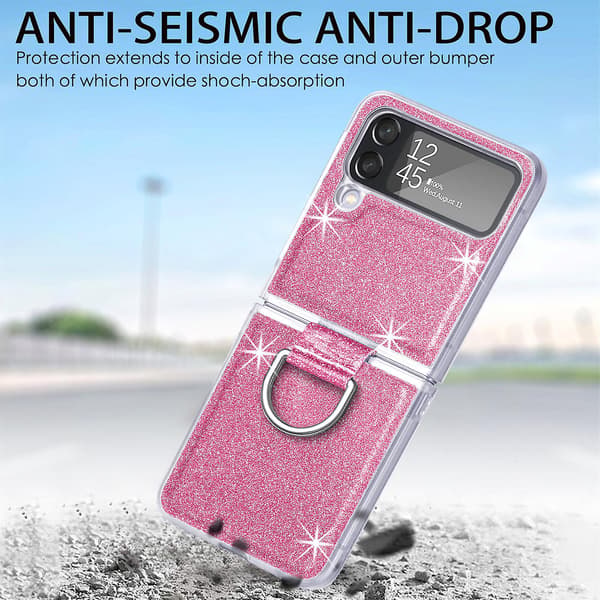 Glitterfodral Kompatibelt Med Samsung Galaxy Z Flip4 5g