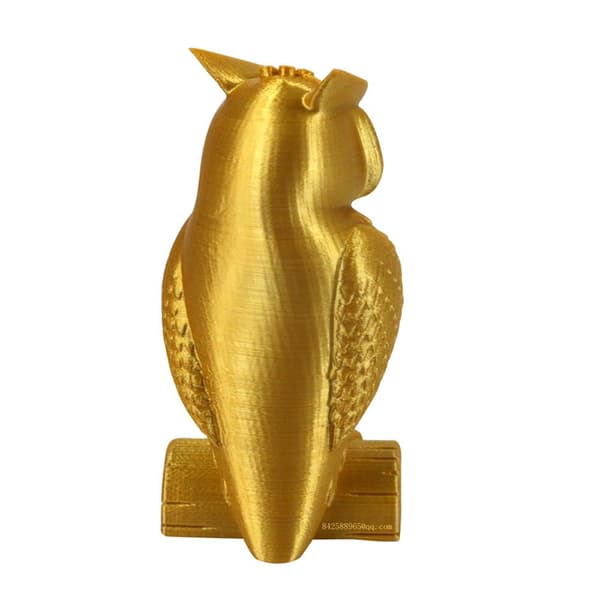 3D Printer Filament PLA 1,75 mm Silkeguld 1 KG (2,2 LBS) Spole 3D PLA Printmateriale Silkeagtig Skinnende PLA