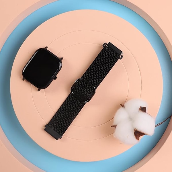Sopii Apple Watch iWatch1234567 -kelloihin, 38/40/41 mm rannekoru, säädettävä elastinen nylonkellon ranneke, urheiluranneke Apple Watch iWatch1234567 -kelloihin