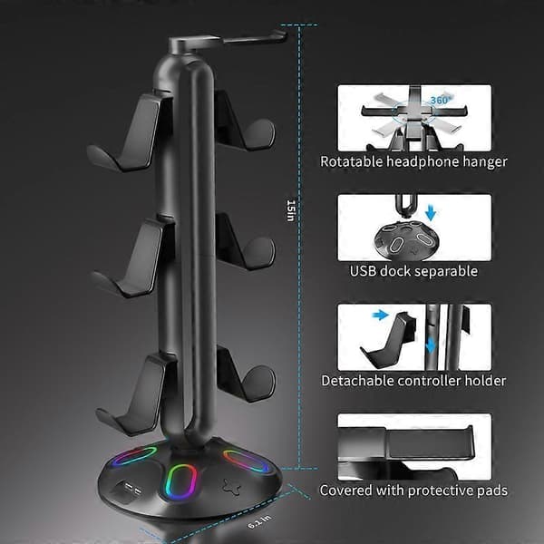 RGB Headset Stand