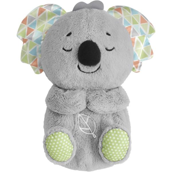 Fisher-Price Soothe ‘n Snuggle Koala, gosig ljudmaskin bebisleksak med realistisk andningsrörelse