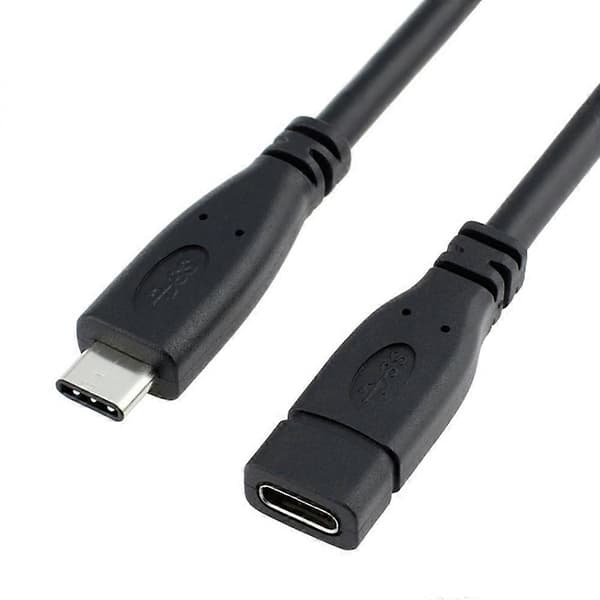 USB 3.1 Typ C Hane till Hona Förlängningsdatakabel för Macbook Surfplatta Mobiltelefon