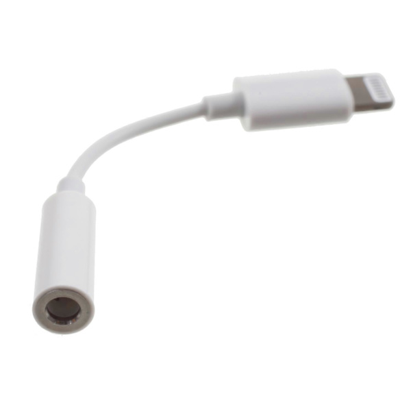 Bluetooth Lightning 8-pin til 3,5 mm øretelefonkontakt adapterkabel for iPhone