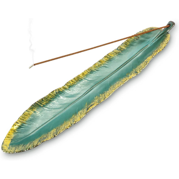 Røgelsespindholder, 23 cm Røgelsespindholder Keramisk Håndlavet Røgelsespindholdere
