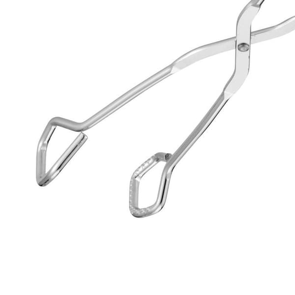 Kök- och bordstång, grilltång, rostfritt stål, längd: 24 cm, silver