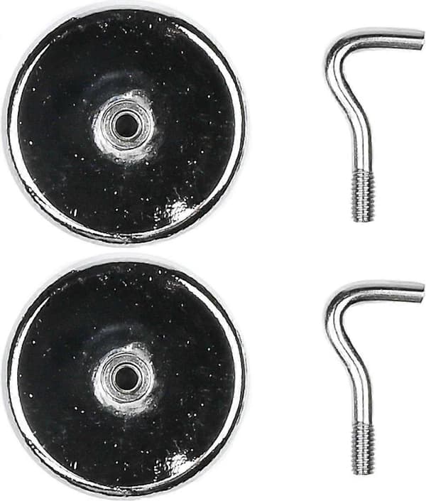 2-pack - magnet med krok / magnetisk krok - 12kg p