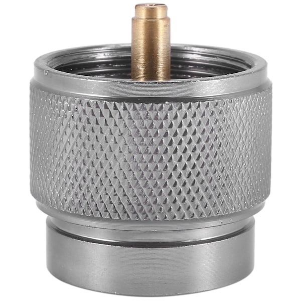 Campingköksadapter 1lb Propan Små Tank Inmatning Och En Lindal Ventil En417 Utgång Utomhus Cylinder