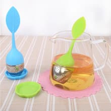 3-pak Løsbladste-infusere, Silikone Te-infuser Finmasket Løs Te-si Silikone Låg Tekopfilter