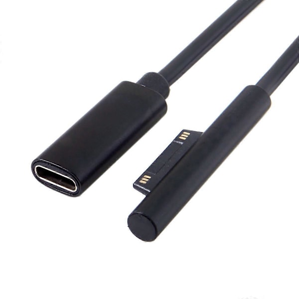 DC 15V Type-C USB-C Naaras Surface Pro3 Pro4 Pro5 Pro6 Book Pro Latauskaapeli