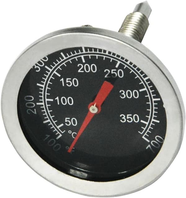 Kullgrilltermometer, 52 mm rustfritt stål pizzaovntermometer, reservedeler