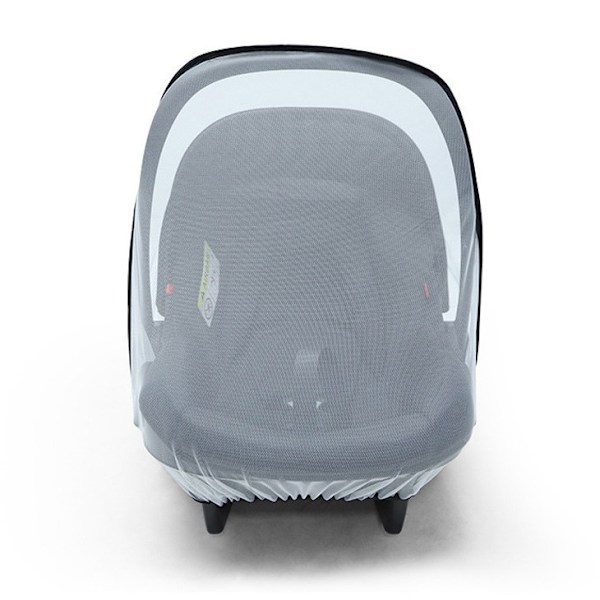 2-pack universell myggnät - Babyvagnsnät Tvättbart fint nät insektsskydd med elastisk kant