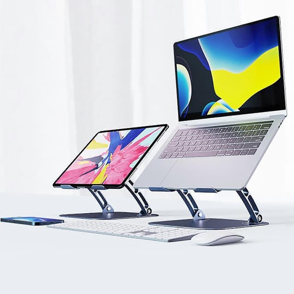 Universelt laptopstativ med stor køleventilator til Macbooks 11-15,9 tommer notebook