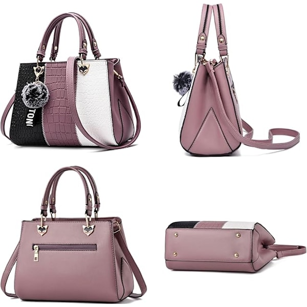 Dame Håndvesker Messenger Bag Elegant Dame Skulderveske Tote Bag For Kvinner