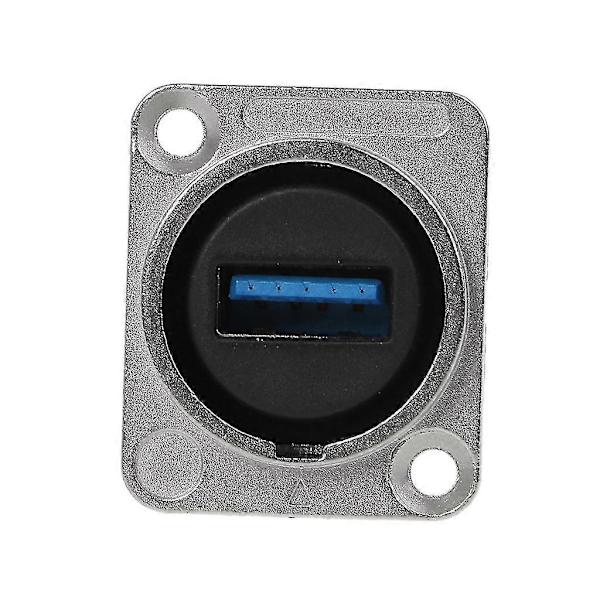 Usb3.0 Vanntett Kobling, Sink Legering Hus Panelmontering Hunn til Hunn